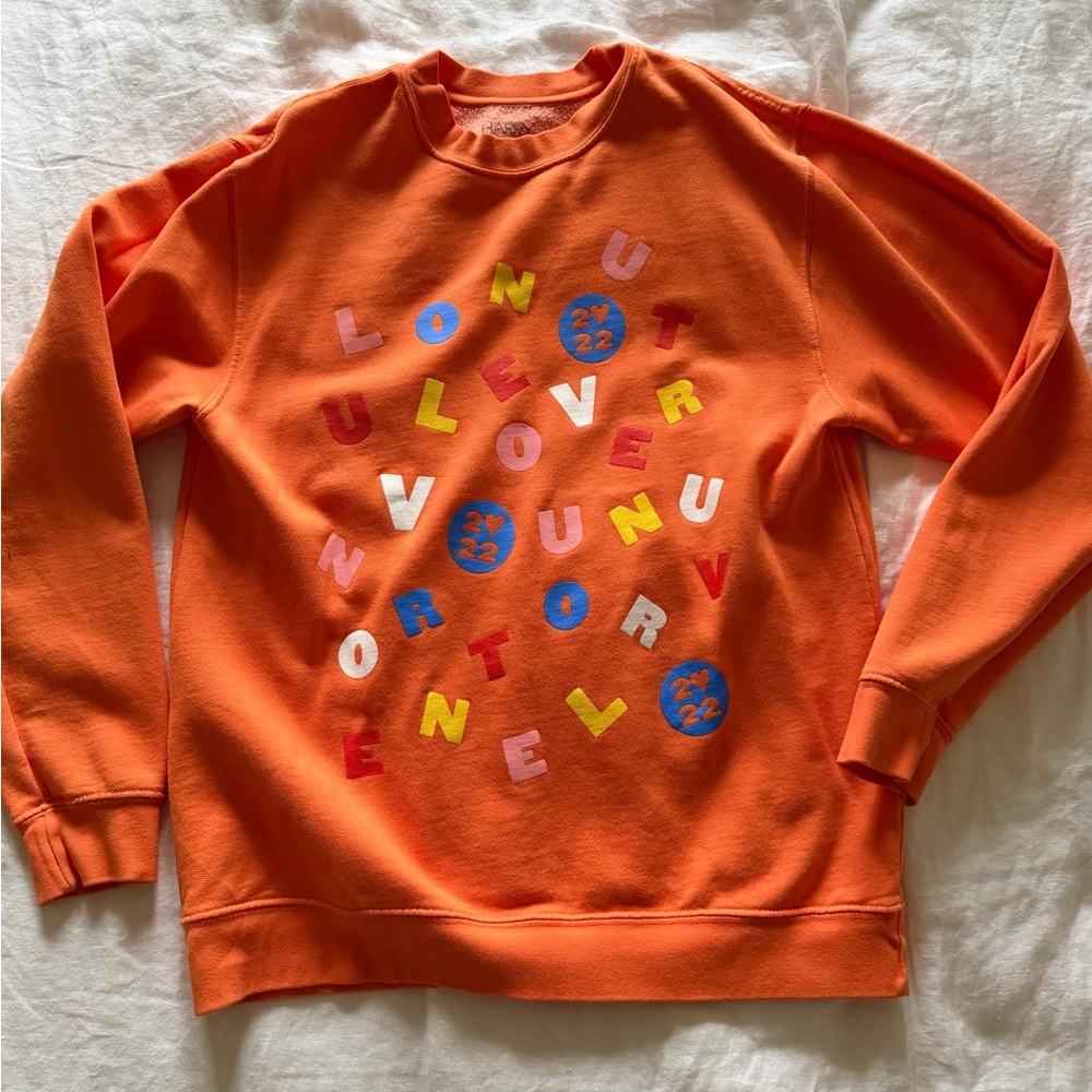 Orange Harry Styles HSLOT Austin Texas Sweatshirt
